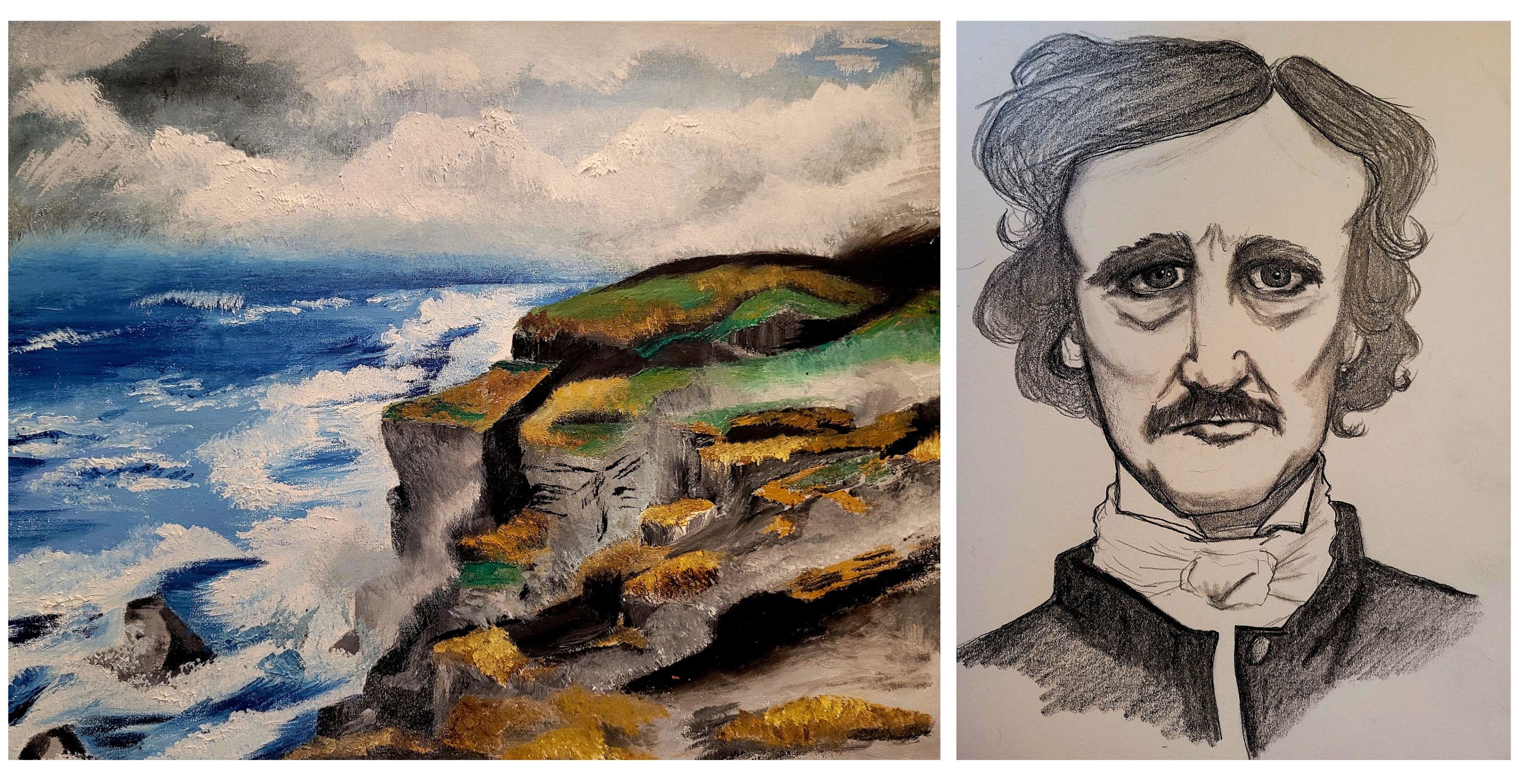 By The Sea and Edgar Portrait - maureen seel